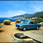 bmw 2002, beach, vintage, classic, fjord, project2002.com, highway 1