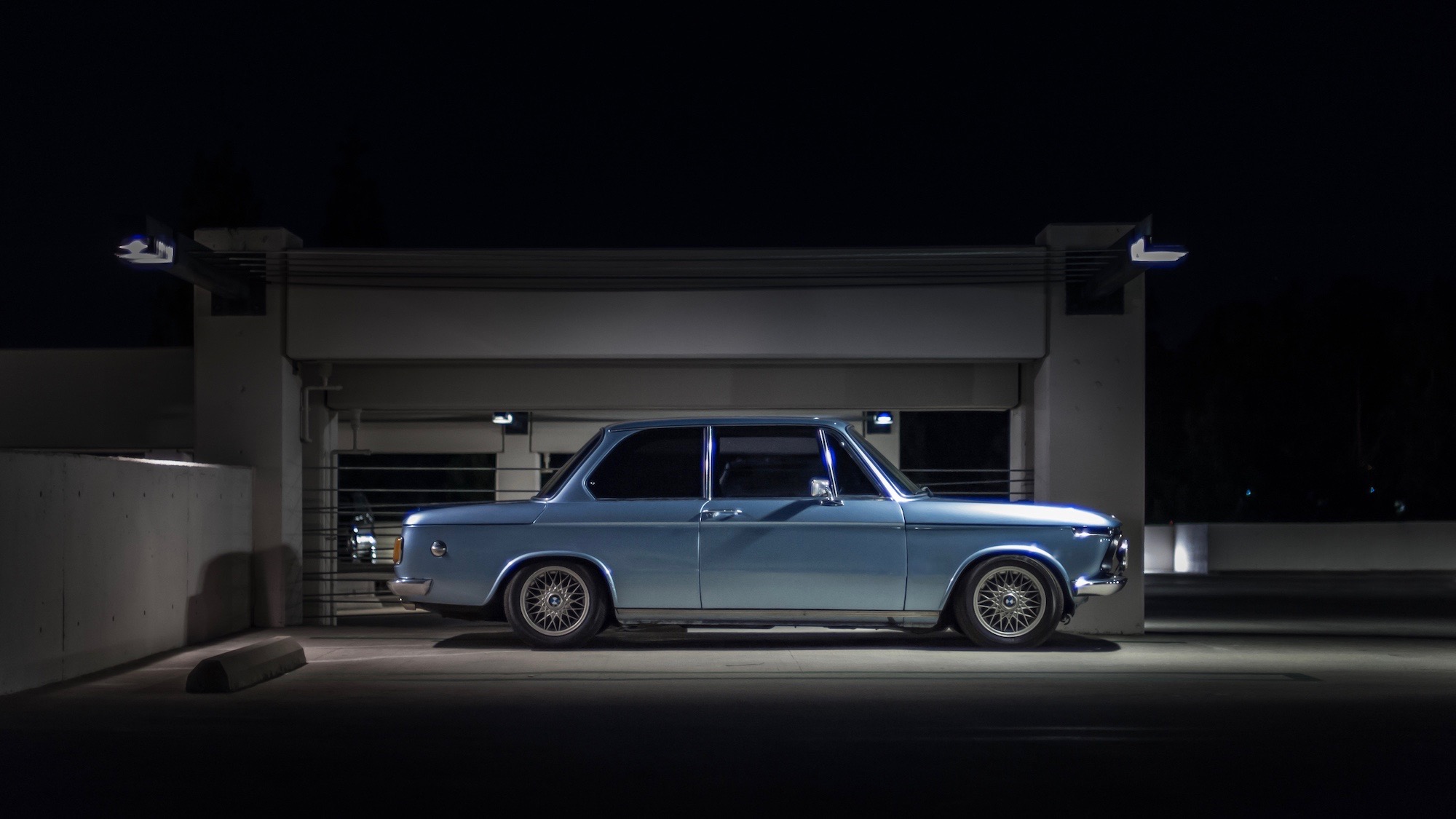 1976 BMW 2002 in Fjord Blue Bbs 